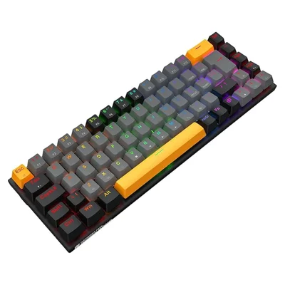 Teclado Mecânico Machenike K500-b68 RGB Abnt2 Red Hotswap