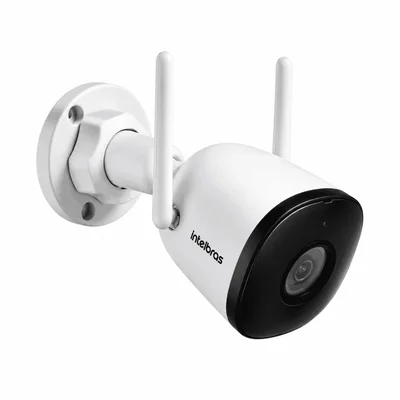 Câmera Segurança  Wi-fi Intelbras Mibo Im5 Sc Full Hd 1080p Externa Ip67 Visão Noturna Áudio E Microfone
