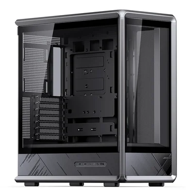 Gabinete Gamer Jonsbo D401 Black Atx Back-connect Preto