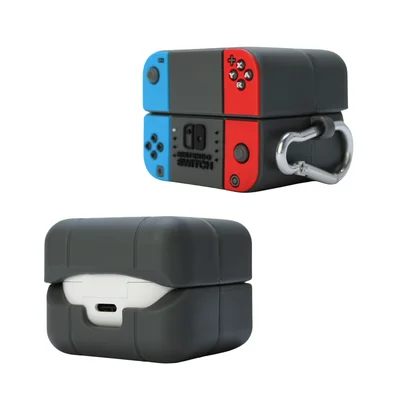 Capa Protetora Nerdcase Compatível Com Samsung Galaxy Buds 4, Buds 4 Pro, Silicone, Vídeo Game Nintendo