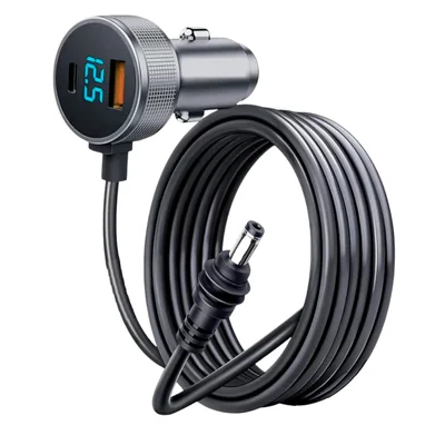 Cabo Veicular Starlink Mini 2 Metros 12v/24v Usb-a E Tipo C