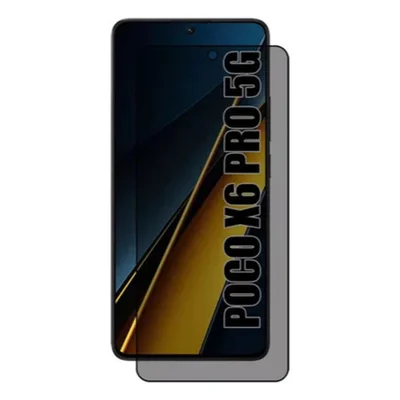 Película 3d Privacidade De Vidro Para Xiaomi Poco X6 Pro