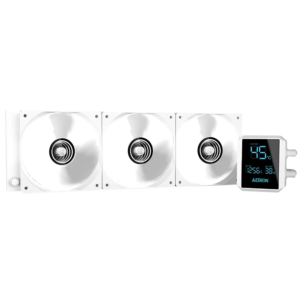 Imagem 4 de 5 do produto Water Cooler Aerion Aeris ARGB 360mm Amd/intel Branco Com Display Wat300