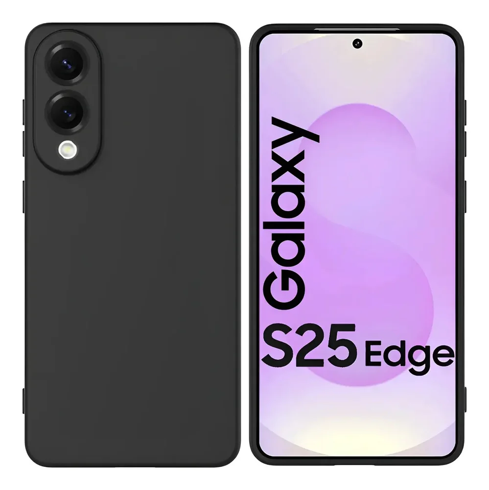 Imagem 5 de 5 do produto Capa Capinha Silicone Aveludada Para Samsung Galaxy S25 Edge 5g