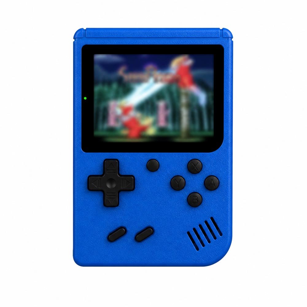 Super Mini Video Game Portátil 400 Em 1 Retrô Cor:azul
