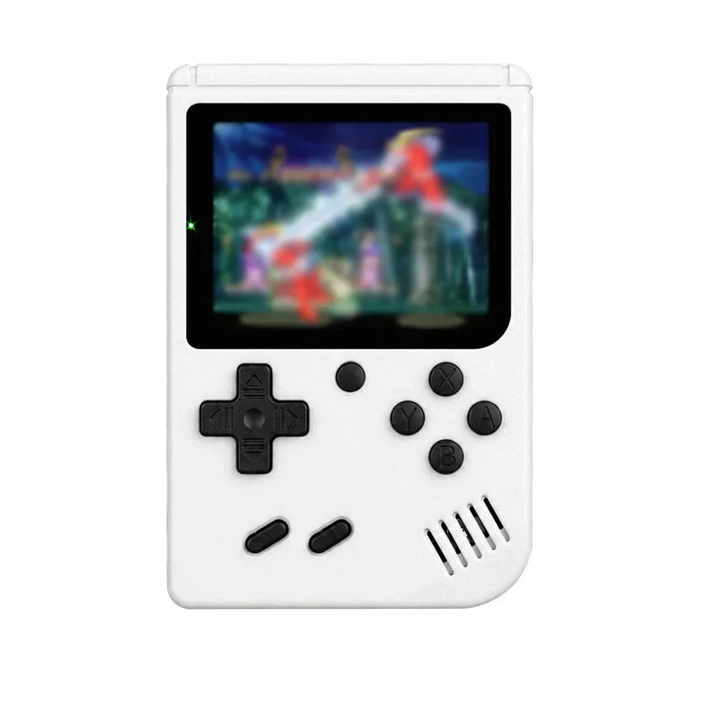 Imagem 1 de 5 do produto Super Mini Video Game Portátil 400 Em 1 Retrô Cor:branco
