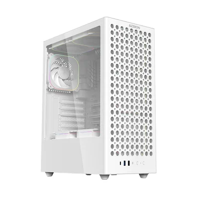 Gabinete Gamer Mid Tower Sem Fan Sem Fonte Gab110 Arch Iii Branco Aerion
