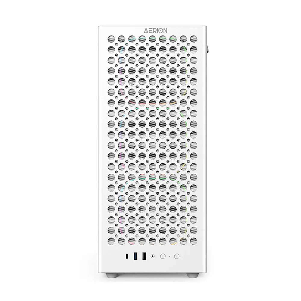 Imagem 4 de 5 do produto Gabinete Gamer Mid Tower Sem Fan Sem Fonte Gab110 Arch Iii Branco Aerion