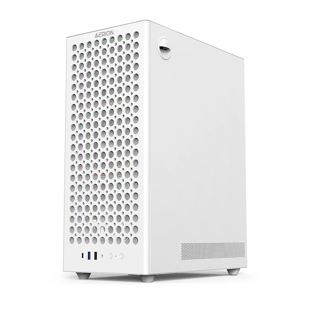 Imagem 5 de 5 do produto Gabinete Gamer Mid Tower Sem Fan Sem Fonte Gab110 Arch Iii Branco Aerion