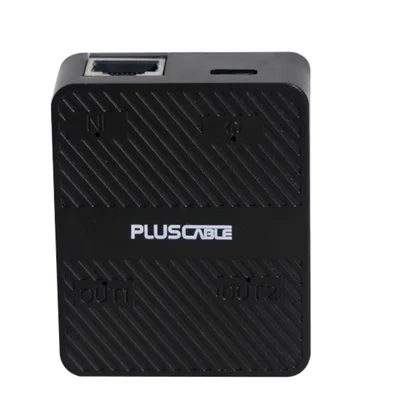 Divisor Duplicador De Rede Lan Gigabit Rj45 Pluscable La-d100