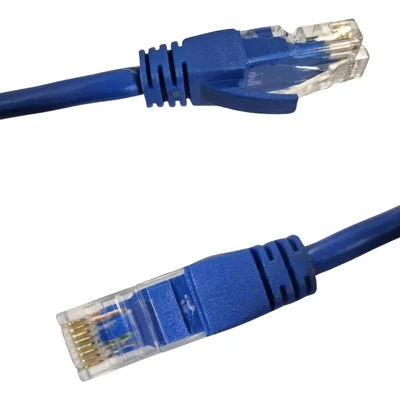 Cabo De Rede Cat6 30m Azul 100% Cobre - Md Connect - Md9
