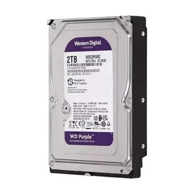 Hd Wd 2TB Disco Rigido Sata Purple Surveillance Wd20purx