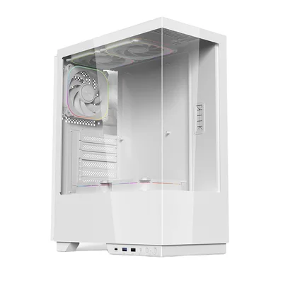 Gabinete Gamer Mid Tower Sem Fan Sem Fonte Gab120 Arch I Branco Aerion