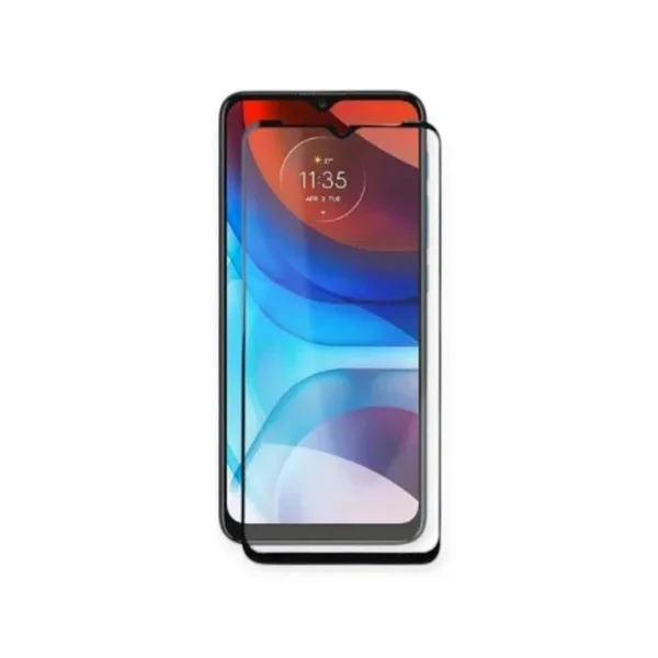 Imagem 3 de 5 do produto Capa Silicone Case Aveludada + Película De Vidro 3d Para Moto G9 Play