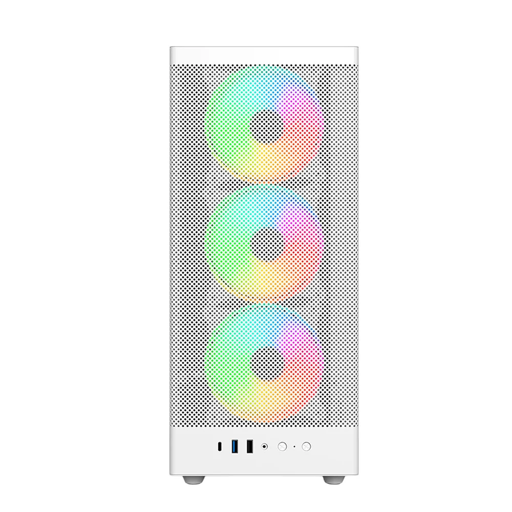 Imagem 4 de 5 do produto Gabinete Gamer Mid Tower Sem Fan Sem Fonte Gab100 Arch Ii Branco Aerion