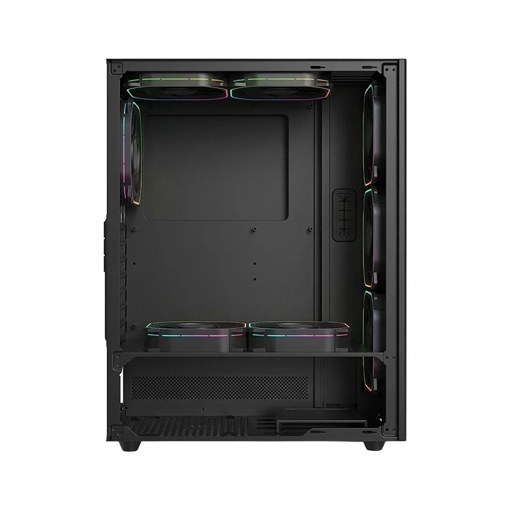 Imagem 3 de 5 do produto Gabinete Gamer Mid Tower Sem Fan Sem Fonte Gab110 Arch Iii Preto Aerion