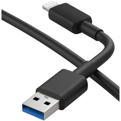 Cabo Lightning Para Usb Carregamento E Transferência Em Alta Velocidade