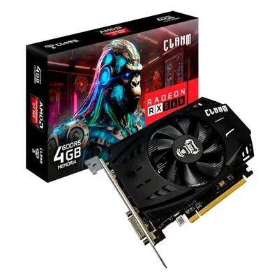 Placa De Video Amd Radeon Rx 560 4gb 128bits GDDR5 HDMI Gamer