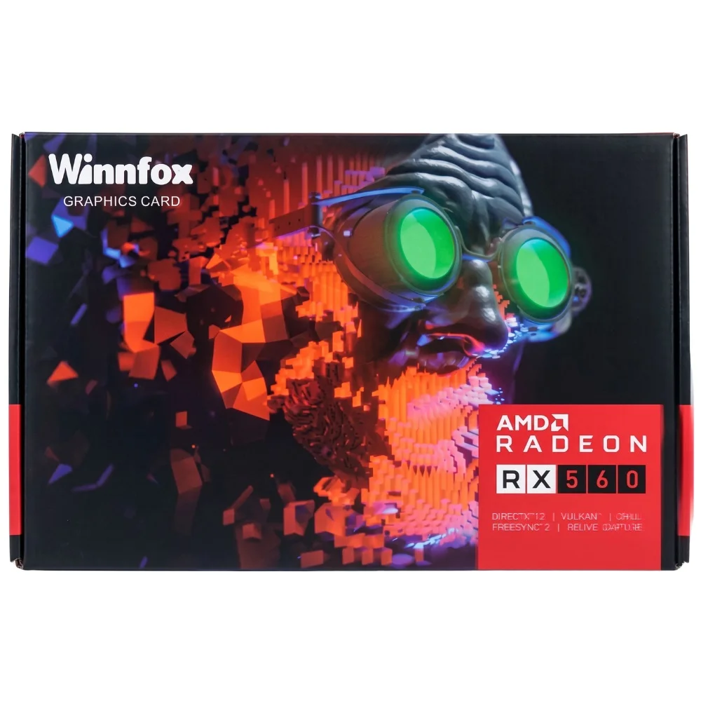 Placa De Video Amd Radeon Rx 560 4gb 128bits GDDR5 HDMI Gamer 8