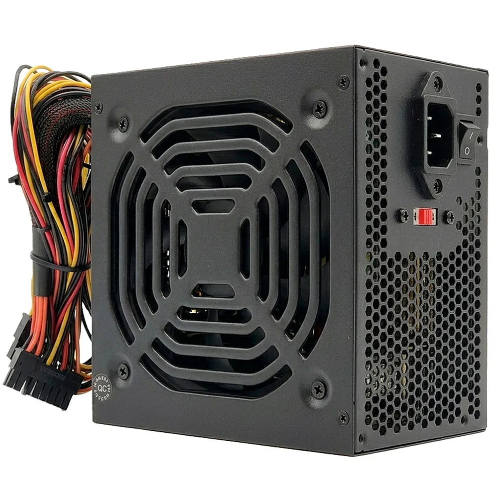 Imagem 3 de 5 do produto Fonte Atx Brazil PC 550w, Bivolt, Com Cabo De Energia, Cooler 120mm, Silenciosa - Bpc-5530-smt