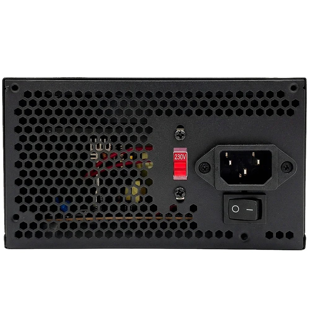 Imagem 4 de 5 do produto Fonte Atx Brazil PC 550w, Bivolt, Com Cabo De Energia, Cooler 120mm, Silenciosa - Bpc-5530-smt