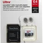Cartão De Memória Sandisk MicroSD, 64GB, 100MB/s, Ultra Classe 10 Uhs-I