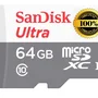 Cartão De Memória Sandisk MicroSD, 64GB, 100MB/s, Ultra Classe 10 Uhs-I