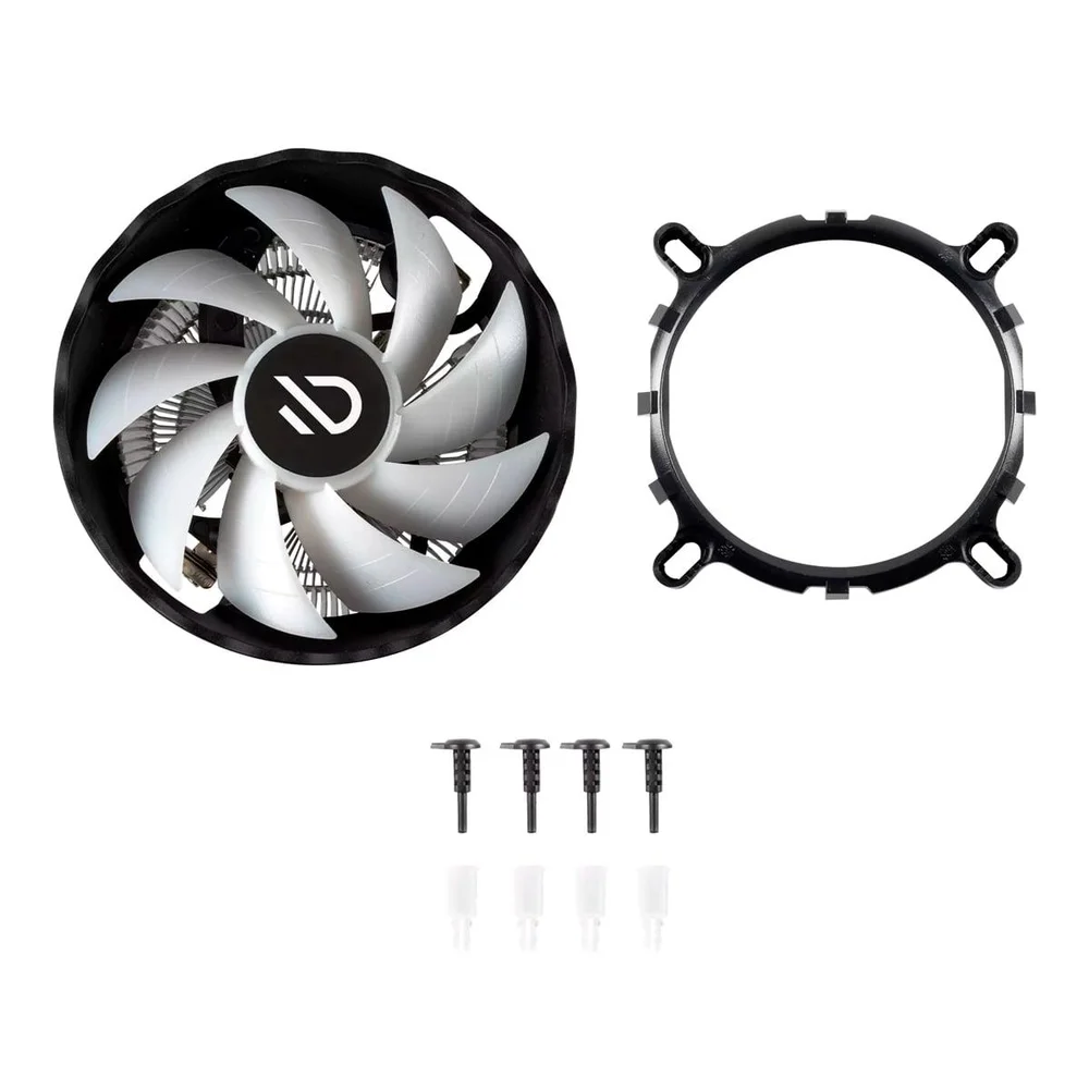 Imagem 4 de 4 do produto Cooler P/processador Duex, RGB,  200w, LED - Dxc120x