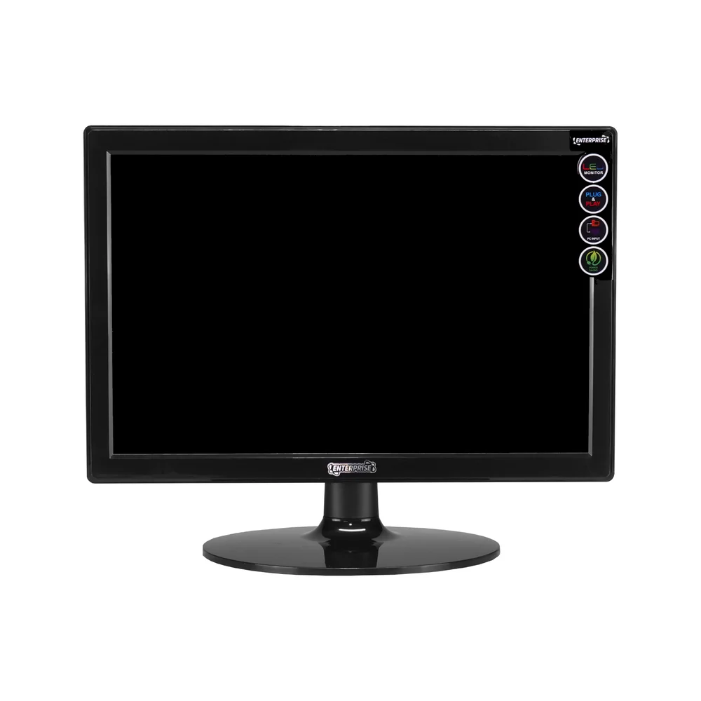 Monitor Gamer LED 15.4 Enterprise 15epr-xie Vesa HDMI, Vga Preto Barato