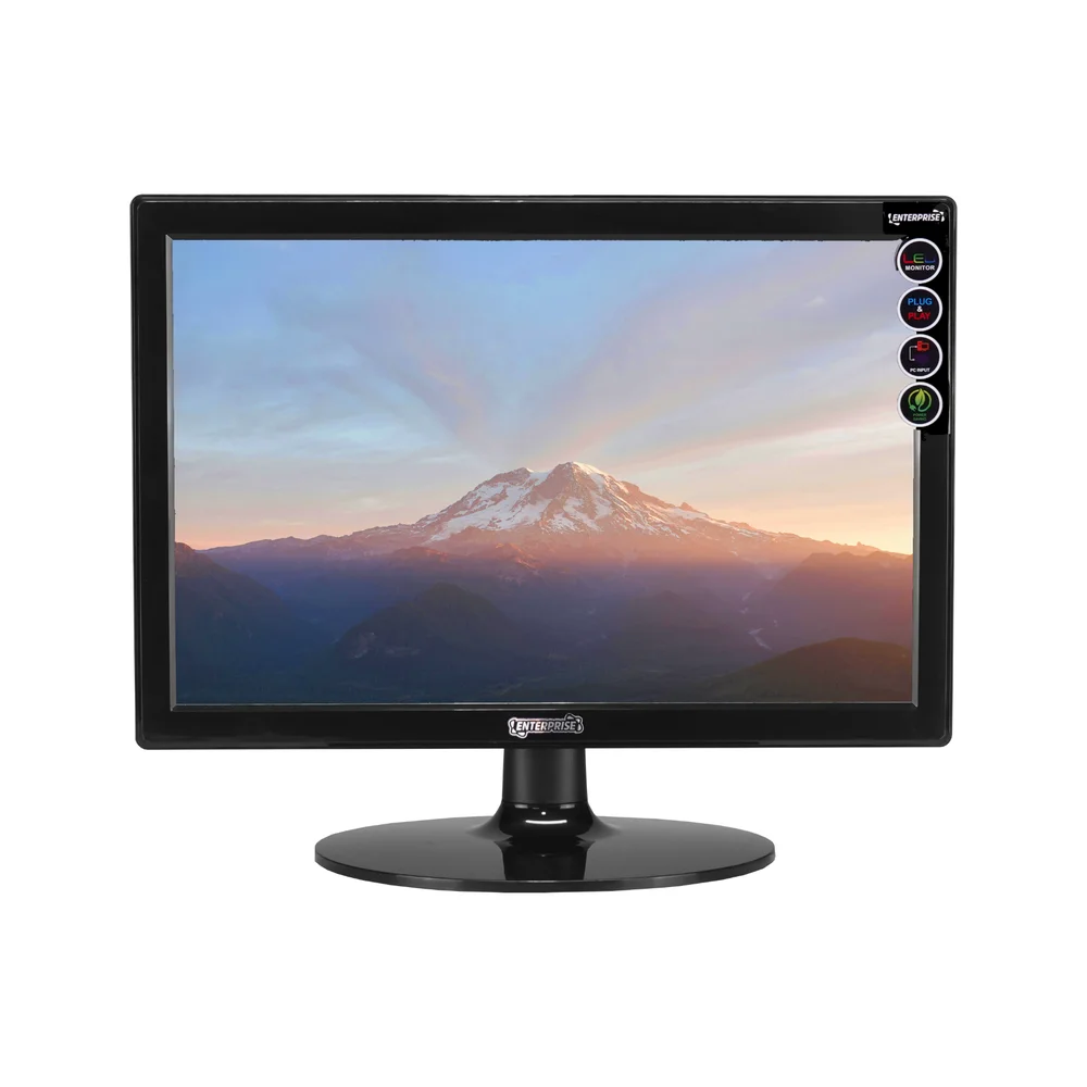 Monitor LED Barato 15.4 Enterprise 15epr-xie Preto Widescreen Monitor LED Barato 15.4 Enterprise 15epr-xie Preto Widescreen