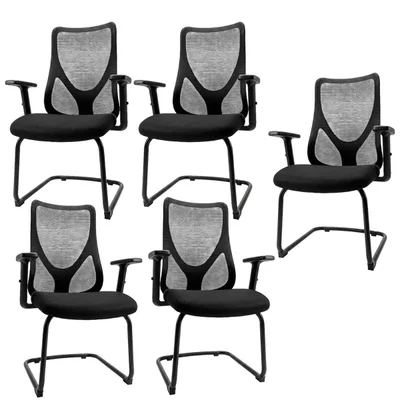 Cadeira Diretor Oficial Comfort Corporate Pro Preto - 5 - Fixa