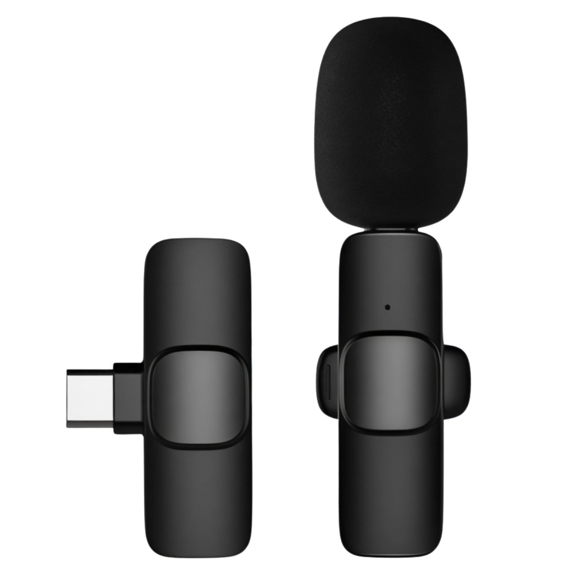 Kit Microfone Sem Fio Usb-c Para Celular Profissional