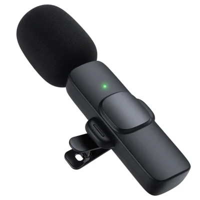 Receptor Microfone Sem Fio Com Plugue Lightning