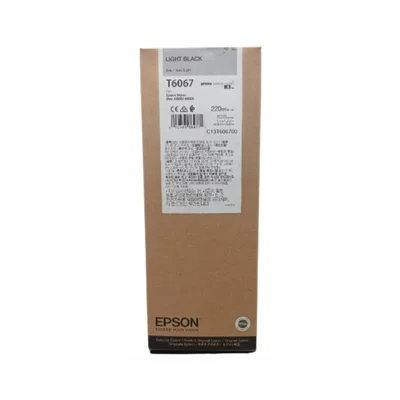 Cartucho De Tinta Epson T6067 Light Black | Pro 4800 E 4880
