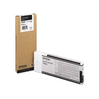 Cartucho De Tinta Epson T6061 Photo Black | Pro 4800 E 4880