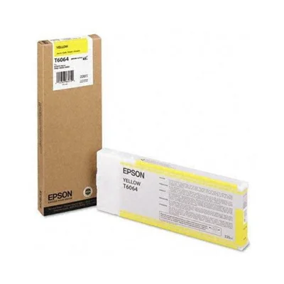 Cartucho De Tinta Epson T6064 Yellow | Pro 4800 E 4880