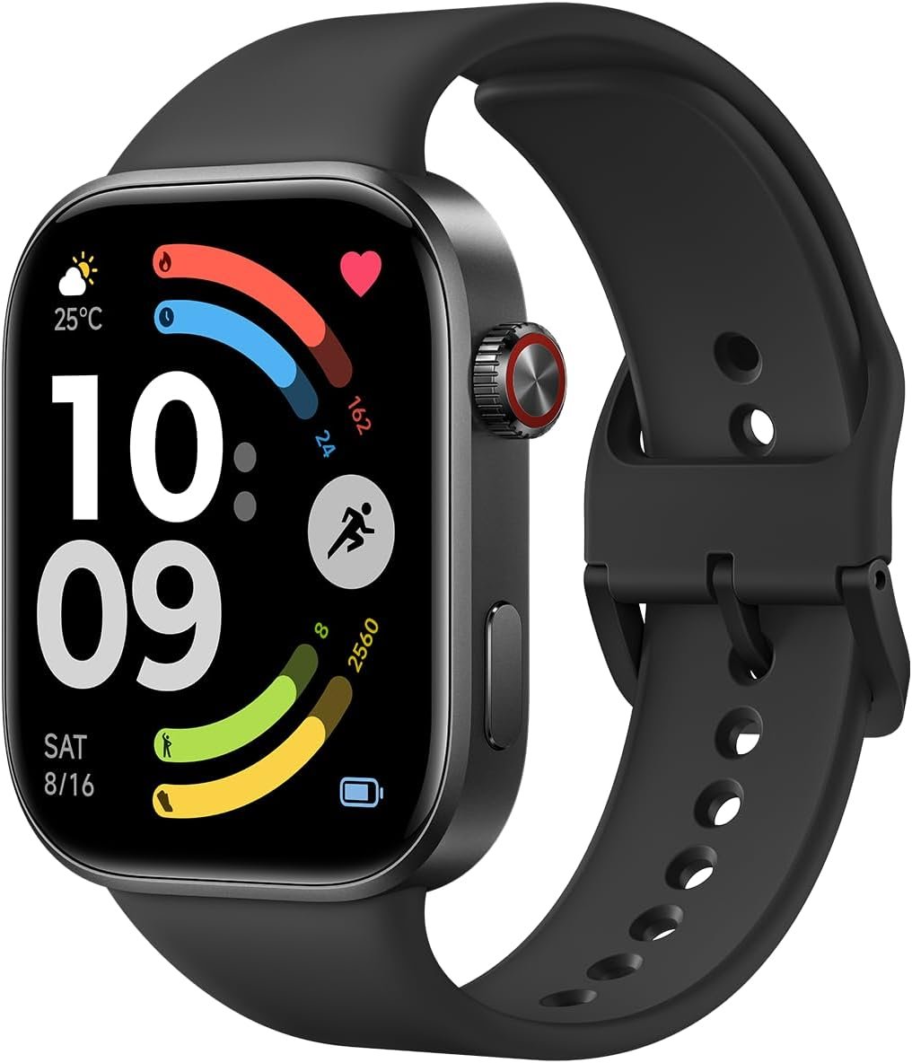 Smartwatch Xiaomi Redmi Watch 6 (preto) AmoLED Gps, 5atm Versão Global