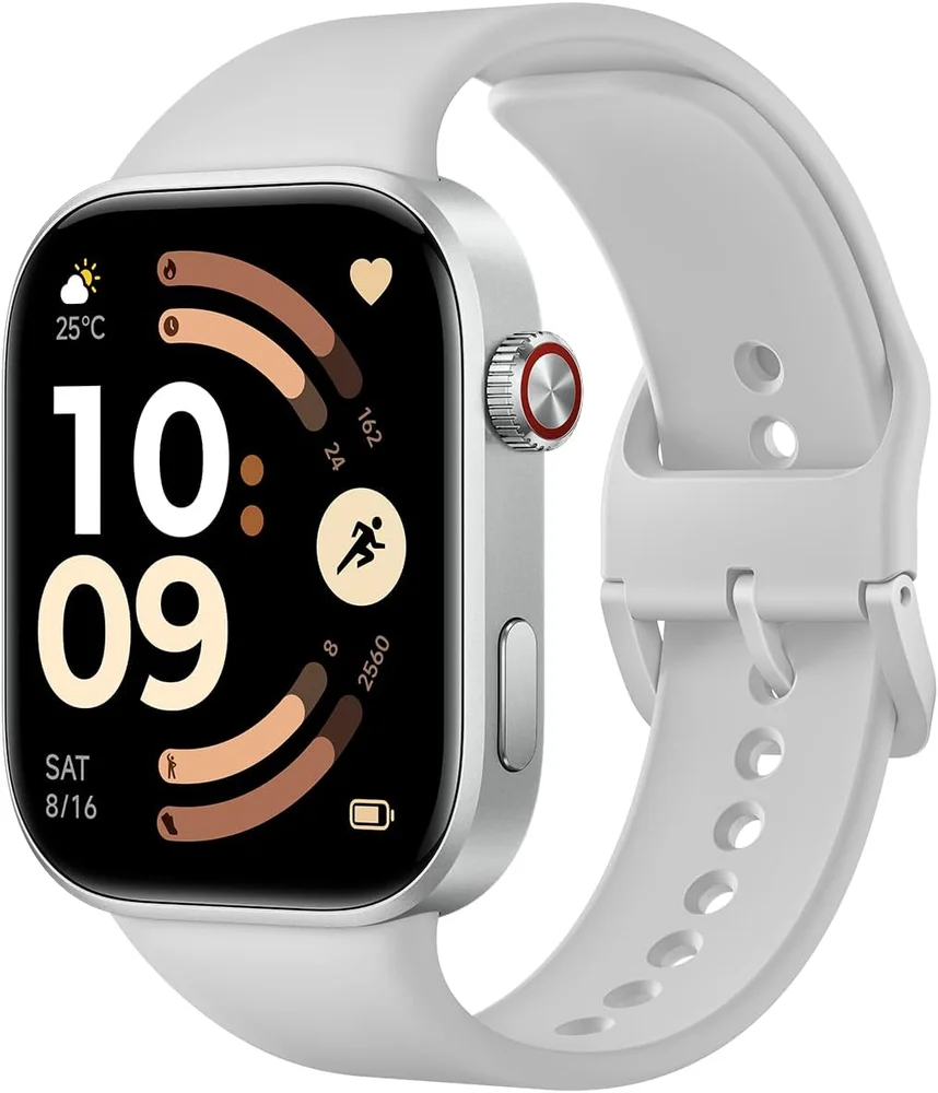 Smartwatch Xiaomi Redmi Watch 6 ( Cinza Prateado ) AmoLED Gps, 5atm Versão Global