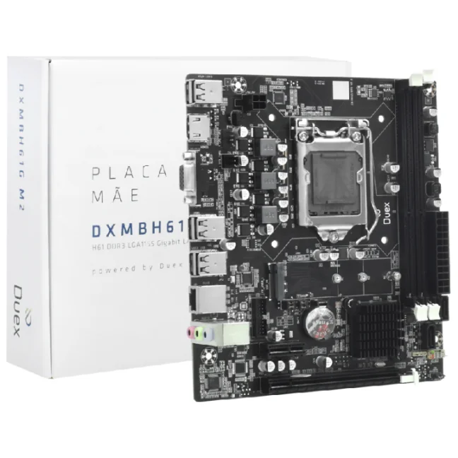 Placa Mae Duex Dxmbh61s M2 LGA 1155 (intel) Ddr3