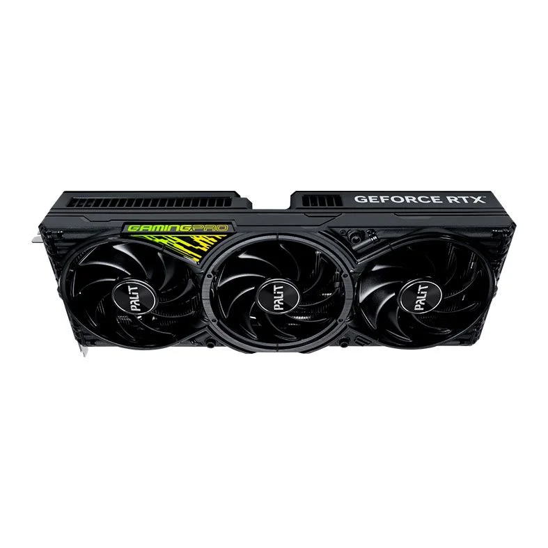 Imagem 5 de 5 do produto Placa De Vídeo Geforce Ddr7 16gb/256 Bits RTX 5080 Palit Gaming, 3 Fans, Dp, HDMI, Ne75080019t2-gb2031y, Preta