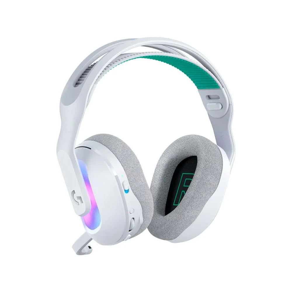 Imagem 3 de 3 do produto Headset Gamer Logitech G522 Lightspeed S/ Fio Branco - 981-001549