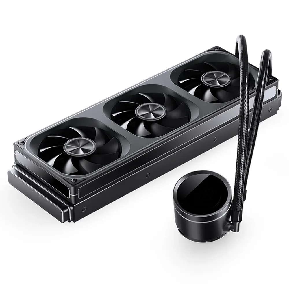Water Cooler Jonsbo Th-360 ARGB 360mm Com Display Digital Preto 8