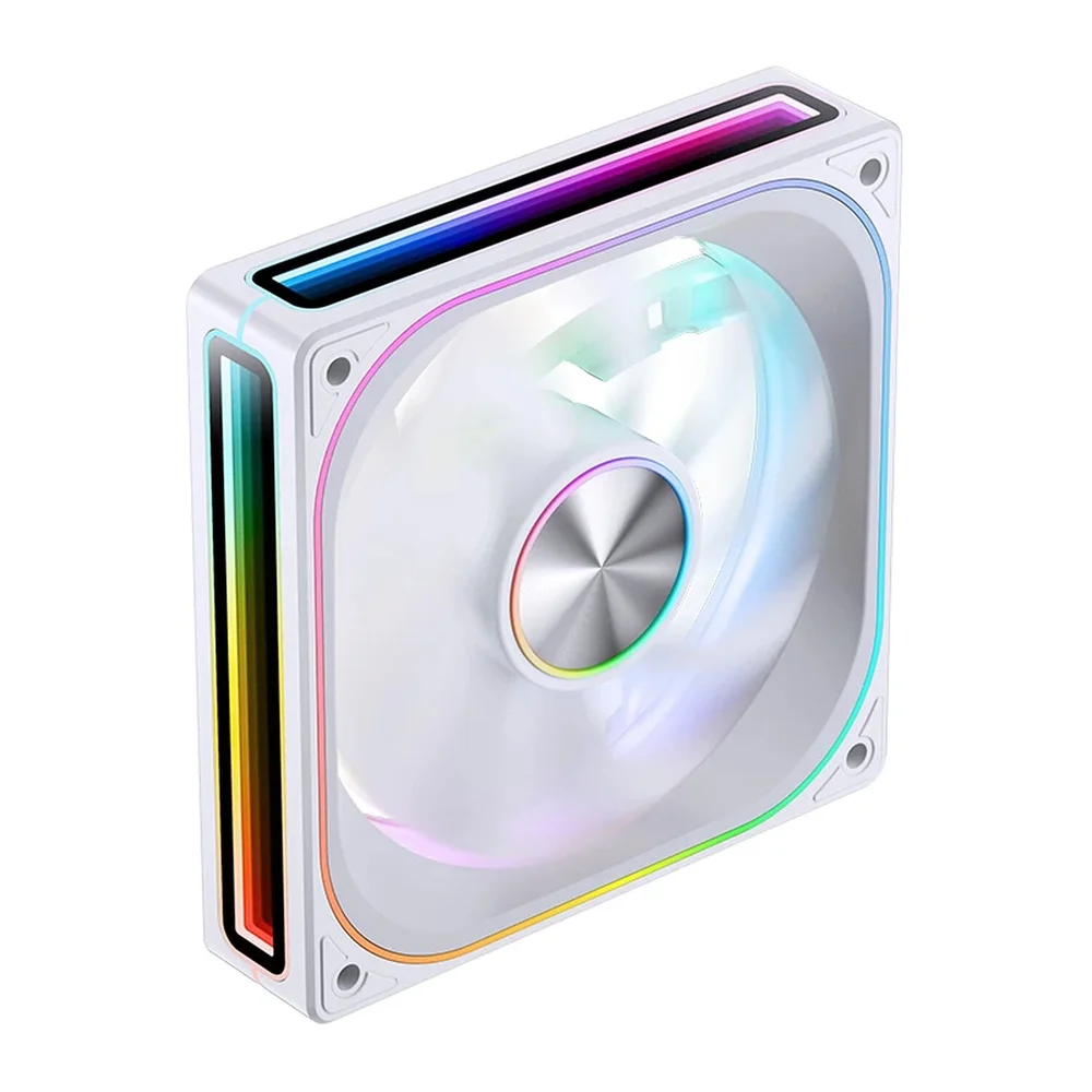 Fan Cooler  Jonsbo Za-120wr ARGB Reverse Blade Espelhada 120 X 28 Mm Pwm Branca 4