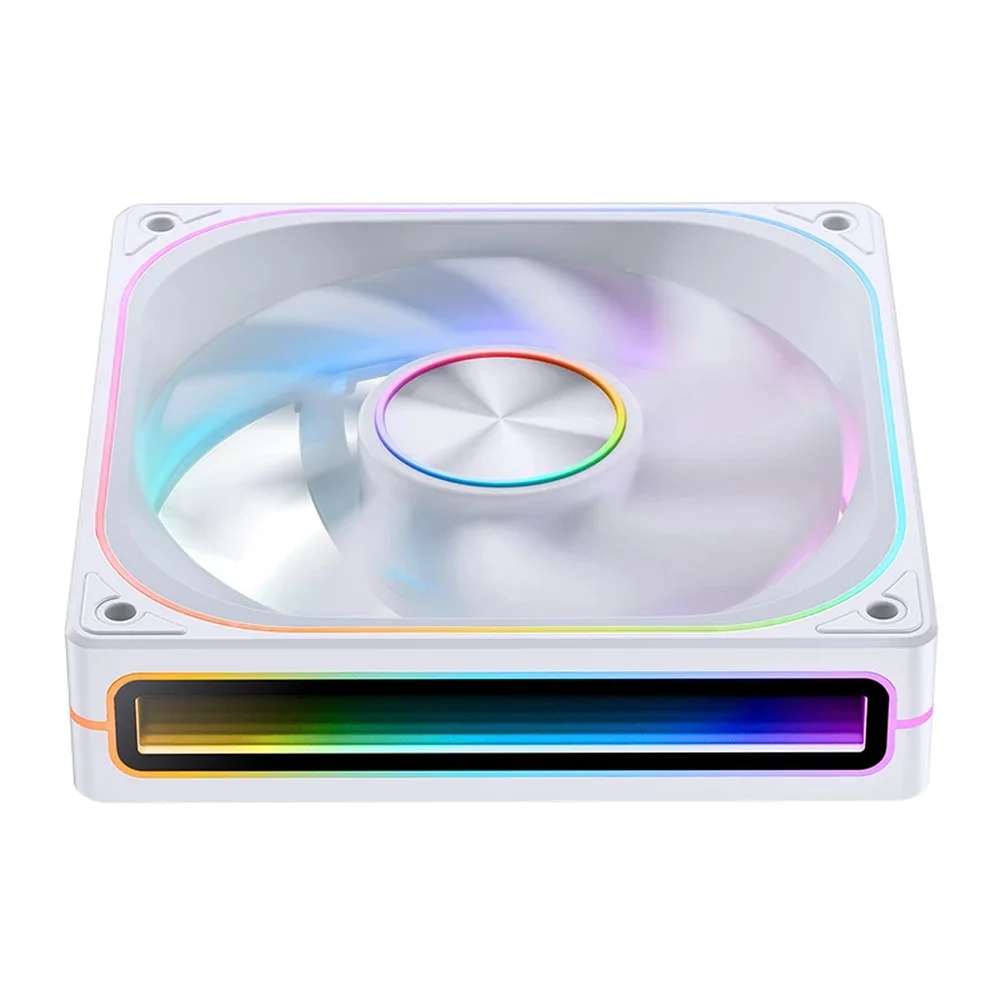 Fan Cooler  Jonsbo Za-120wr ARGB Reverse Blade Espelhada 120 X 28 Mm Pwm Branca 7