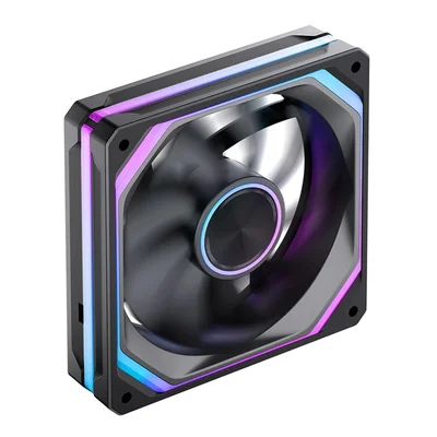 Fan Cooler Jonsbo Xa-120b ARGB Premium 120 X 28 Mm  Pwm Preta