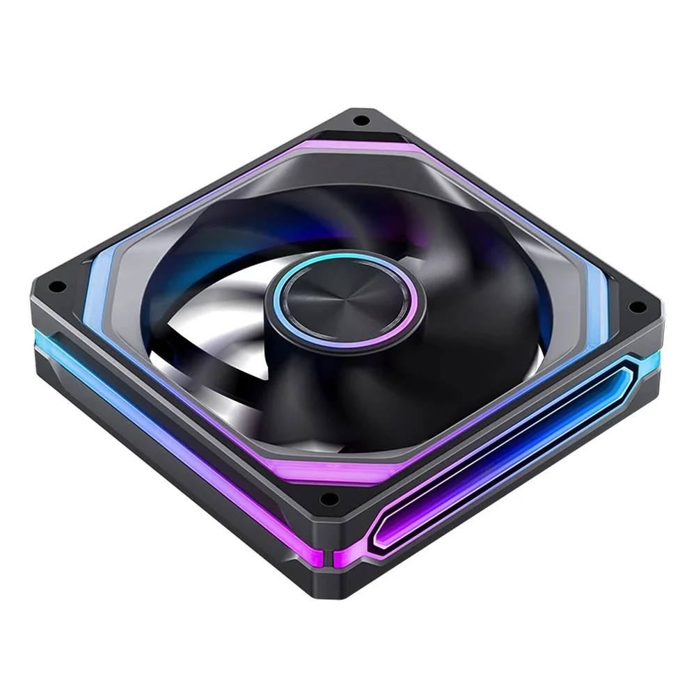 Fan Cooler Jonsbo Xa-120b ARGB Premium 120 X 28 Mm  Pwm Preta 5