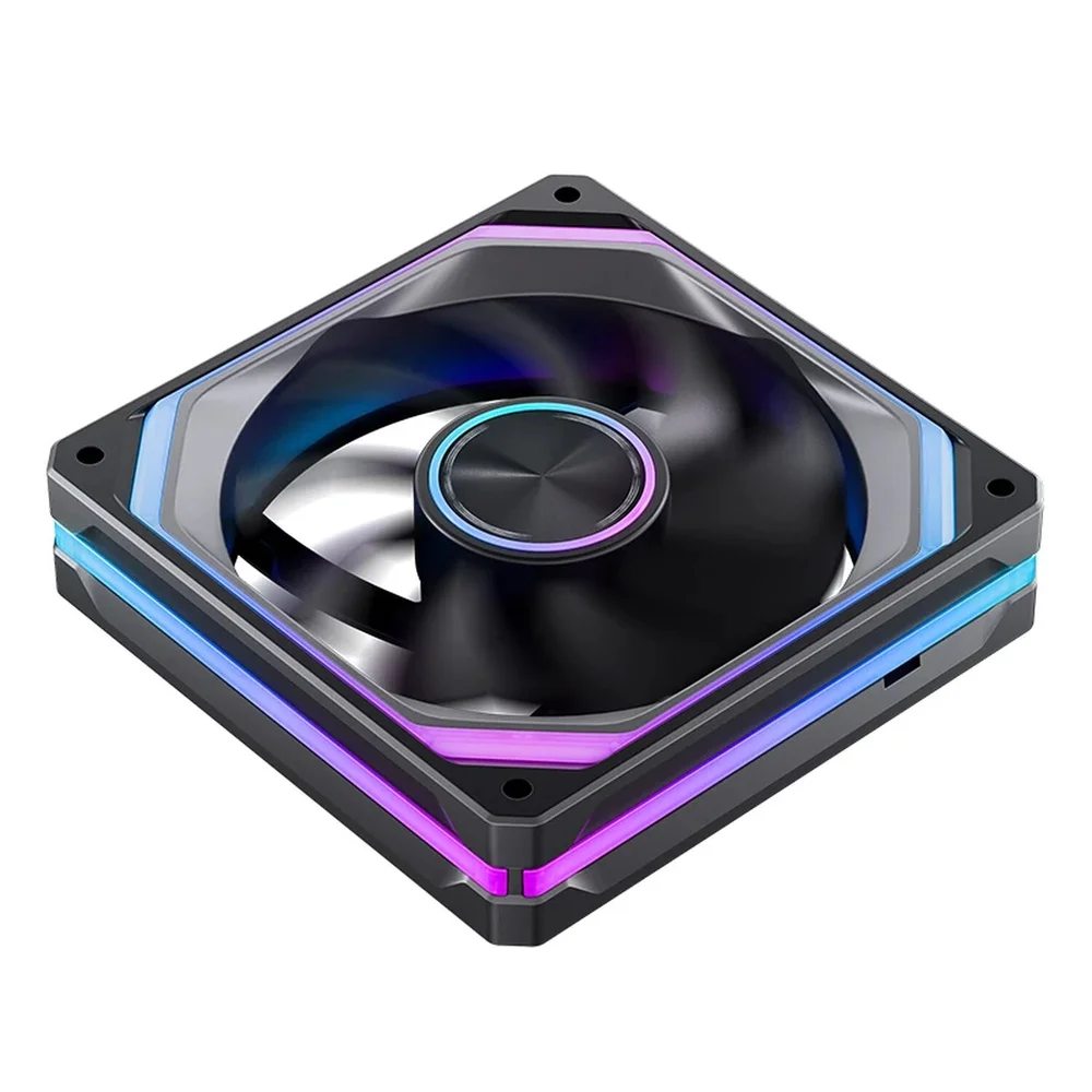 Fan Cooler Jonsbo Xa-120b ARGB Premium 120 X 28 Mm  Pwm Preta 7
