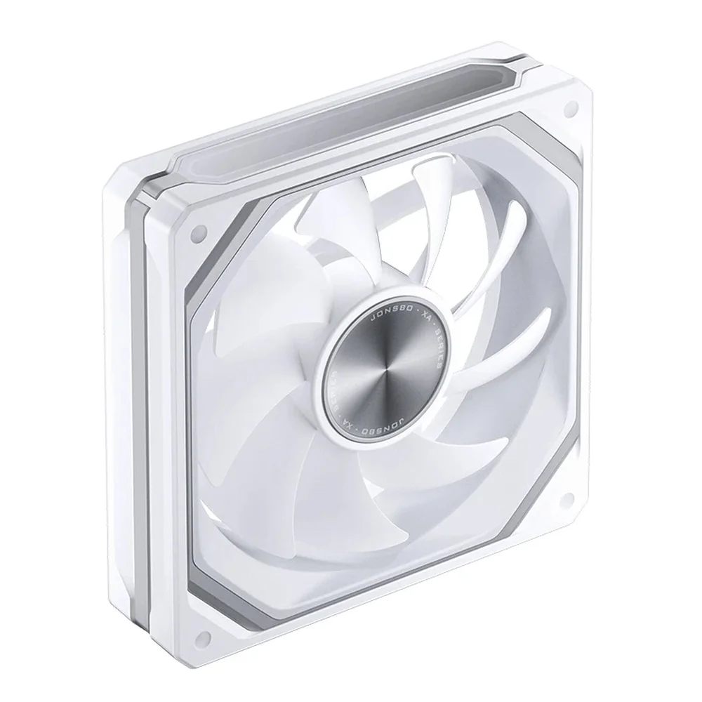 Fan Cooler Jonsbo Xa-120w ARGB Premium 120 X 28 Mm Pwm Branco 7