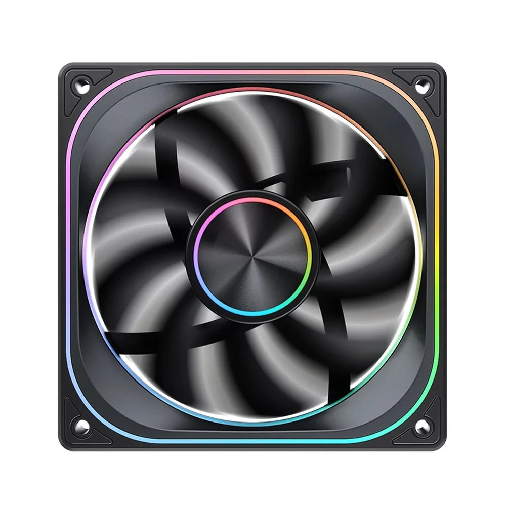 Fan Cooler Jonsbo Za-120br ARGB Reverse Blade Espelhada 120 X 28 Mm Pwm Preta 7