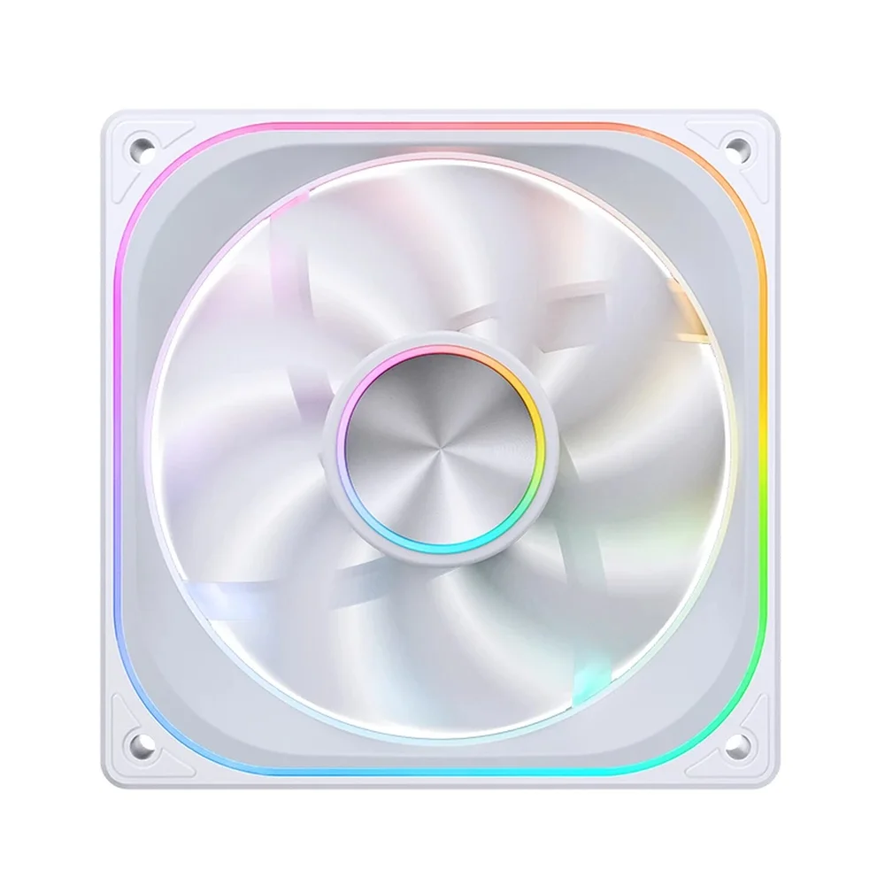 Fan Cooler Jonsbo  Za-120w ARGB Espelhada 120 X 28 Mm Pwm Branca 8